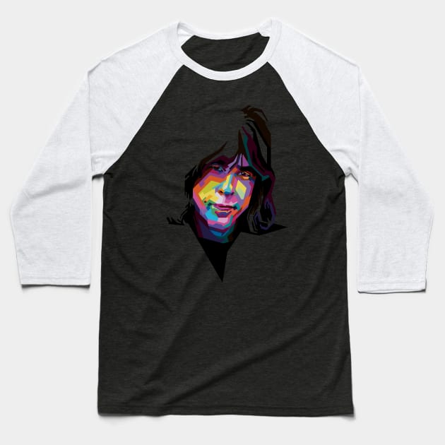 marky ramone pop art Baseball T-Shirt by BAJAJU